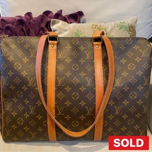 Vintage LOUIS VUITTON Monogram Canvas Sac Flanerie 45